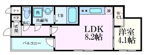 ＭＯＶＥ江波本町の物件間取画像